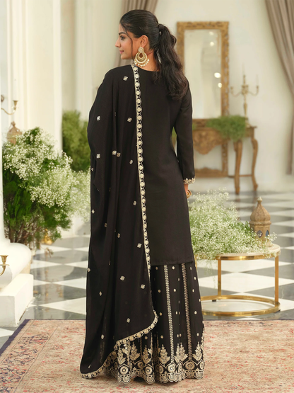 Leena Silk Palazzo Suit