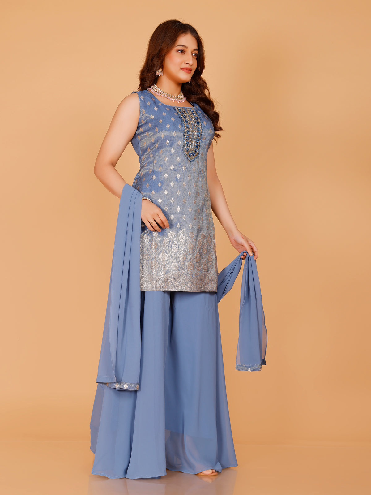 Shanaya Silk Zari Suit