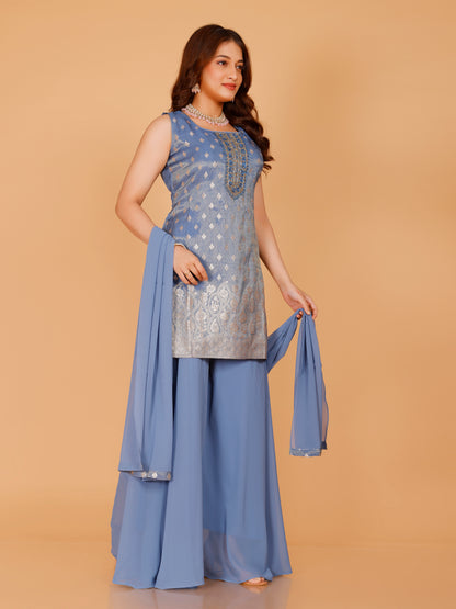 Shanaya Silk Zari Suit
