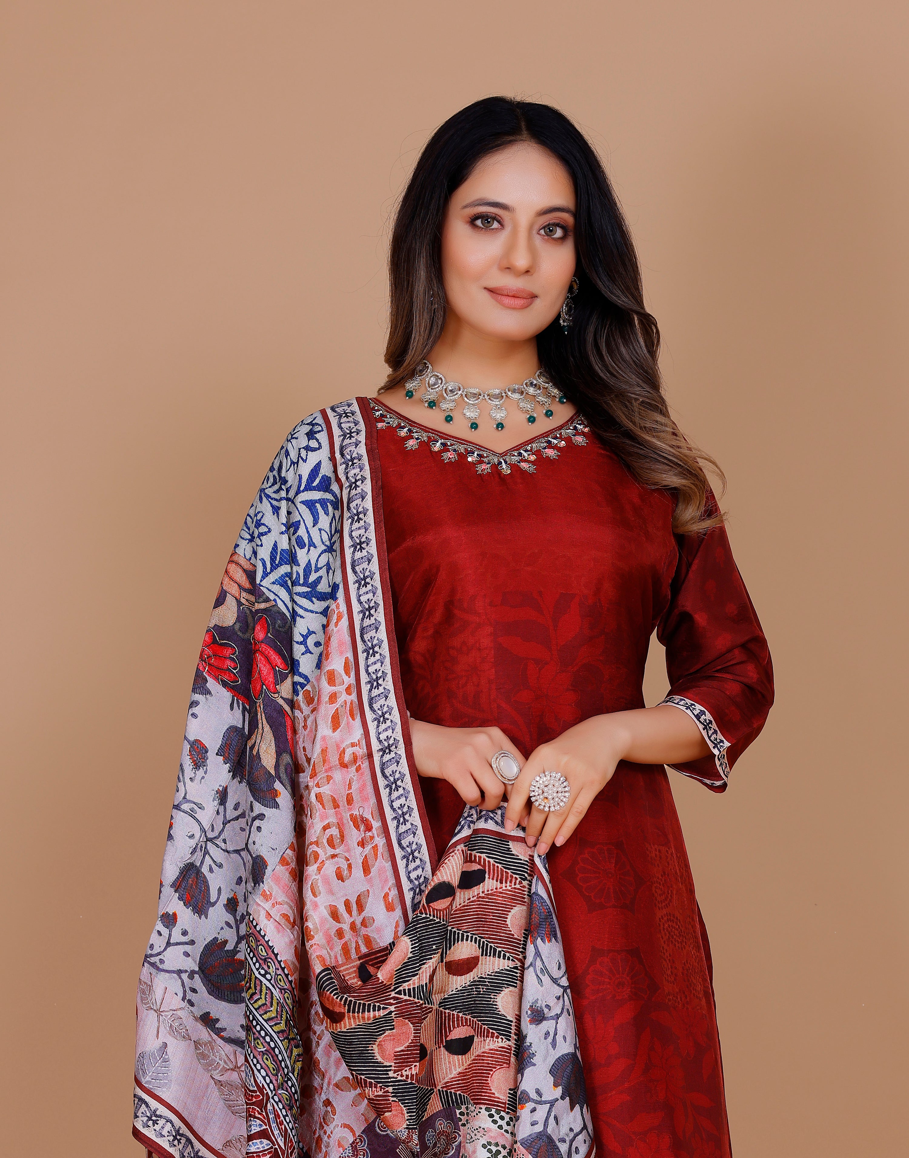 Vani Flair Suit - Roop Darshan
