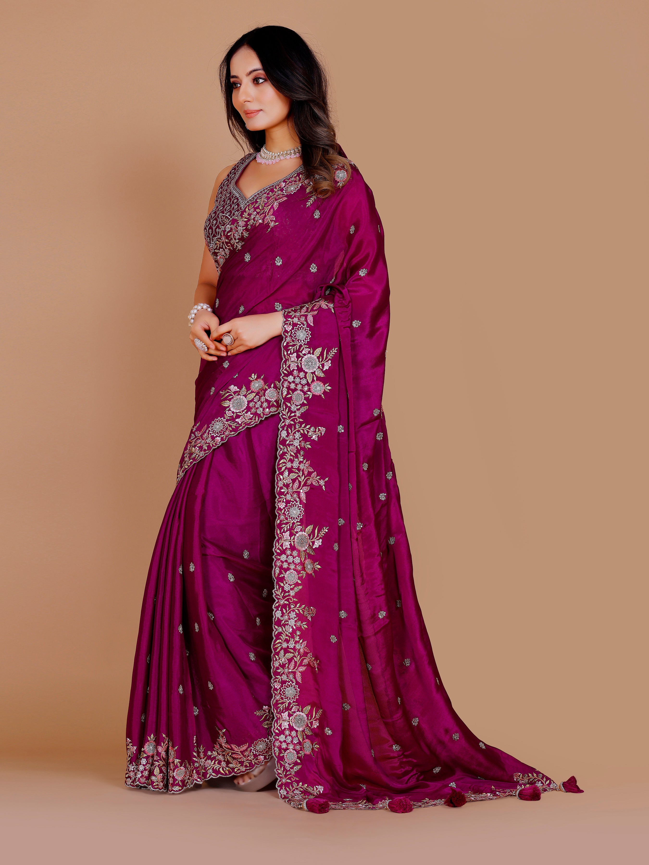 Rachi Choli Saree - Roop Darshan