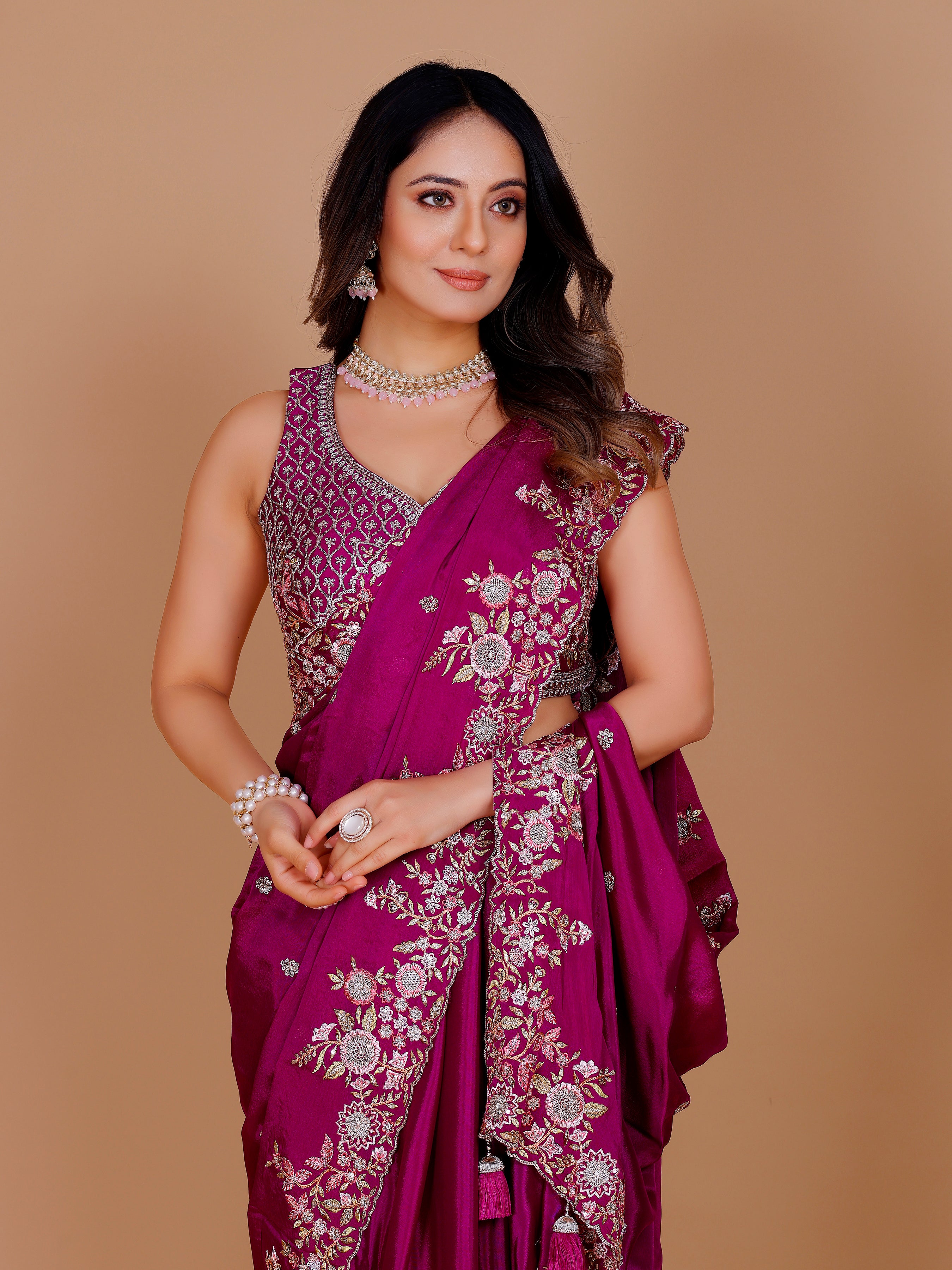 Rachi Choli Saree - Roop Darshan