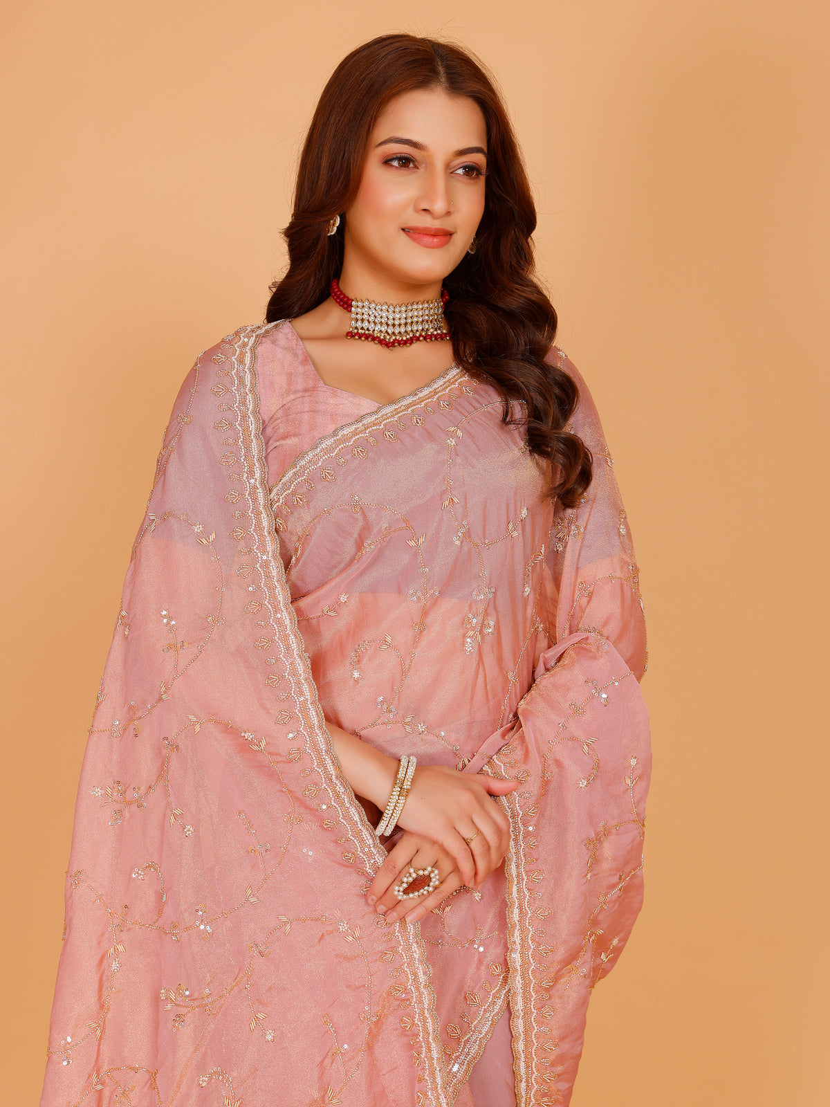 Niharika Tissue Saree