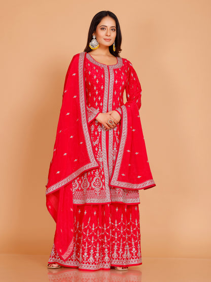 Daina Flair Palazzo Suit - Roop Darshan