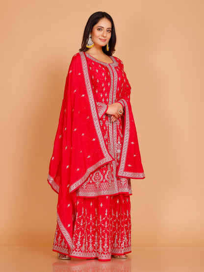 Daina Flair Palazzo Suit - Roop Darshan