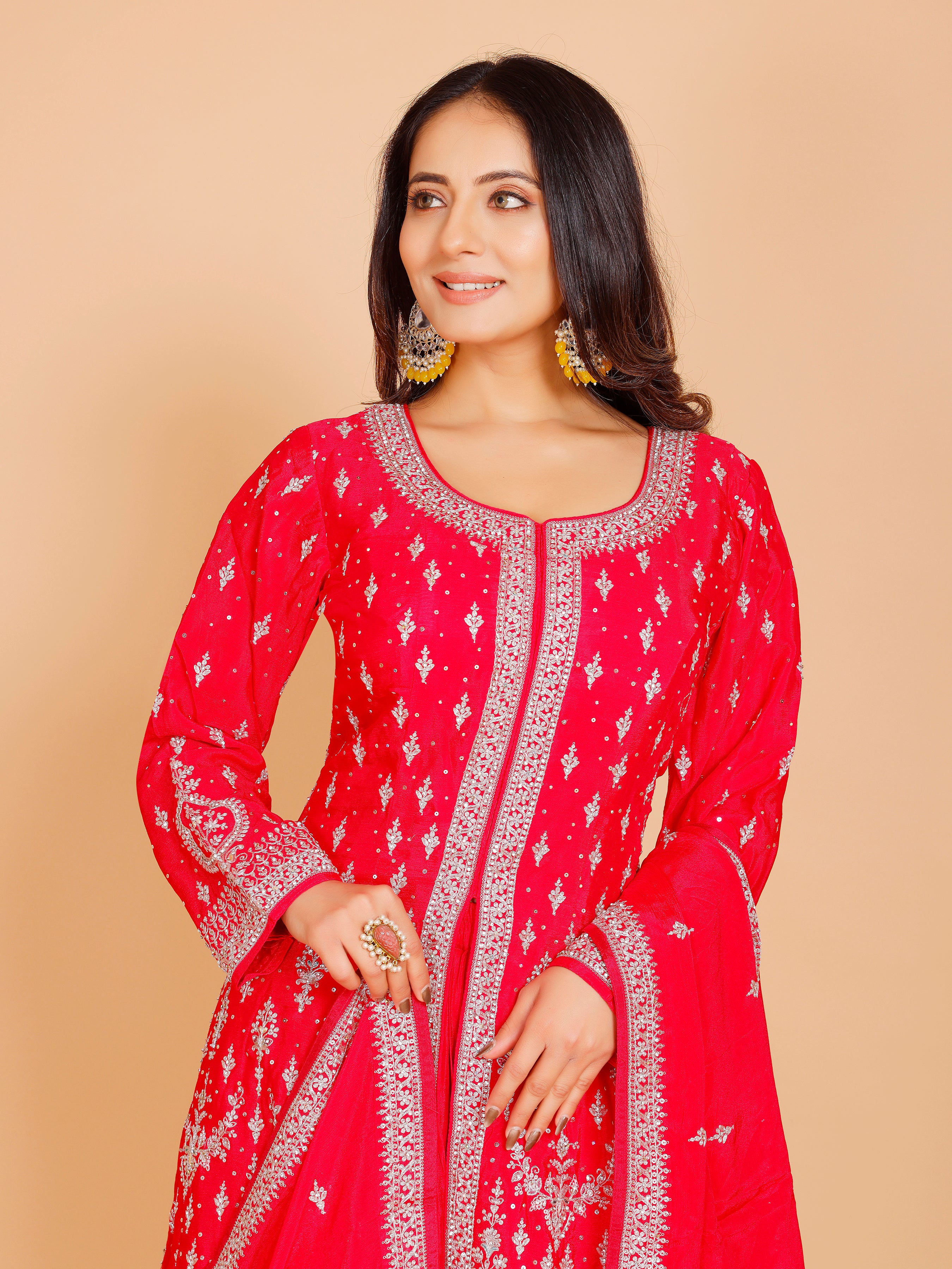 Daina Flair Palazzo Suit - Roop Darshan