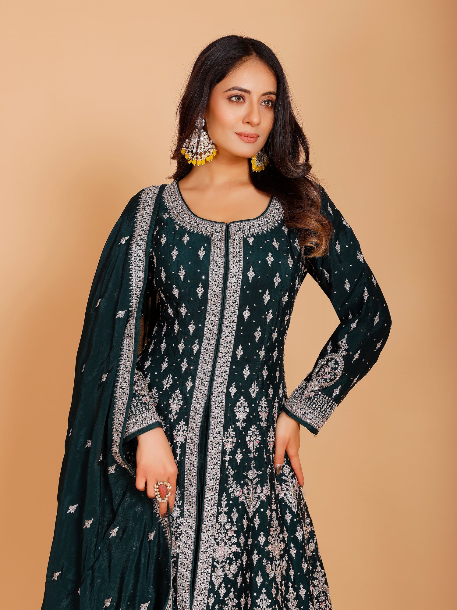 Daina Flair Palazzo Suit - Roop Darshan