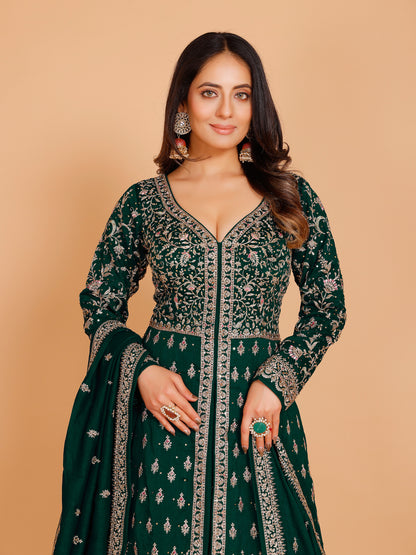 Ziya Long Top Lehenga - Roop Darshan