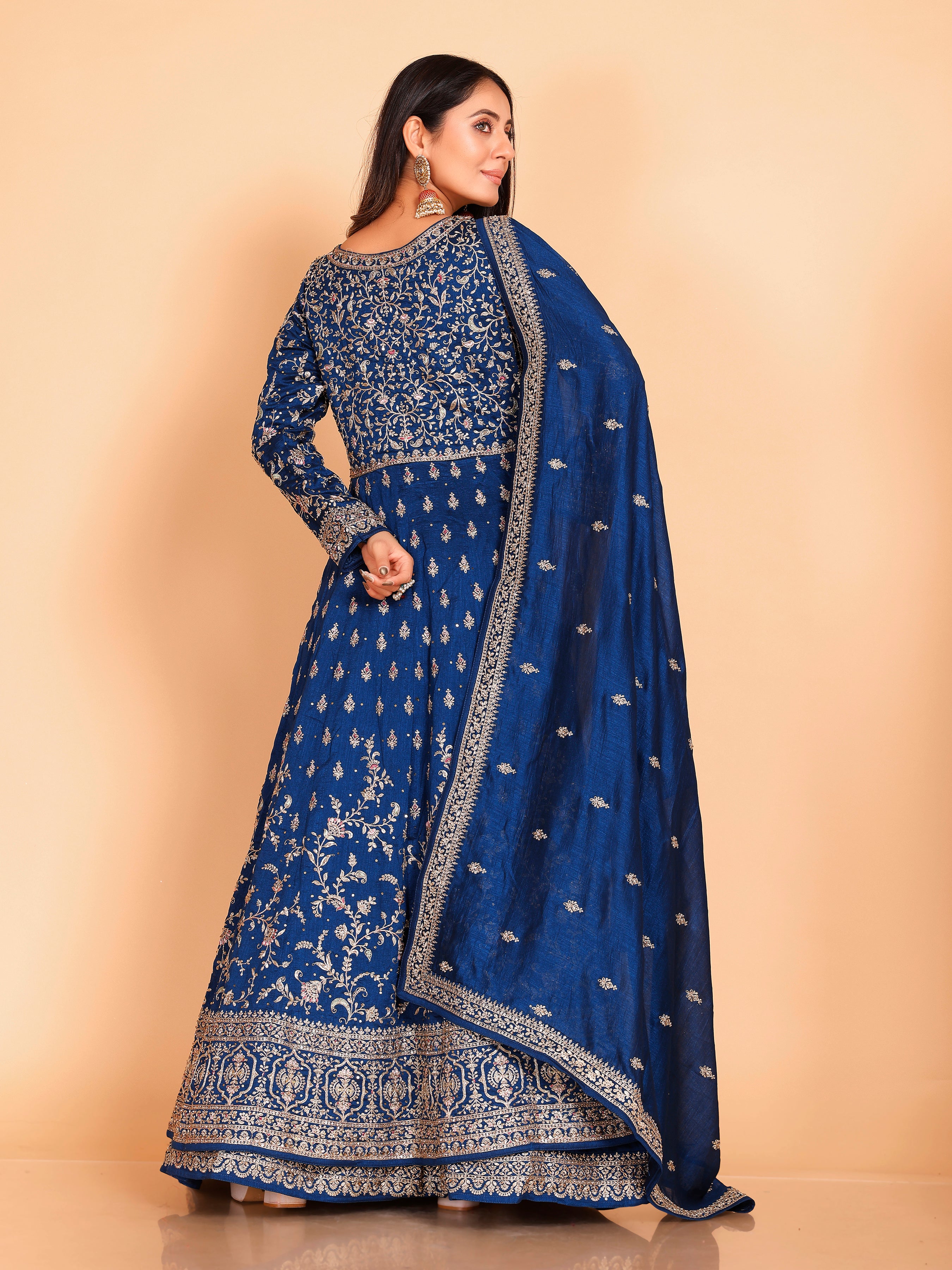 Ziya Long Top Lehenga - Roop Darshan