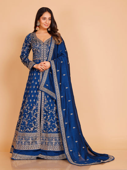 Ziya Long Top Lehenga - Roop Darshan