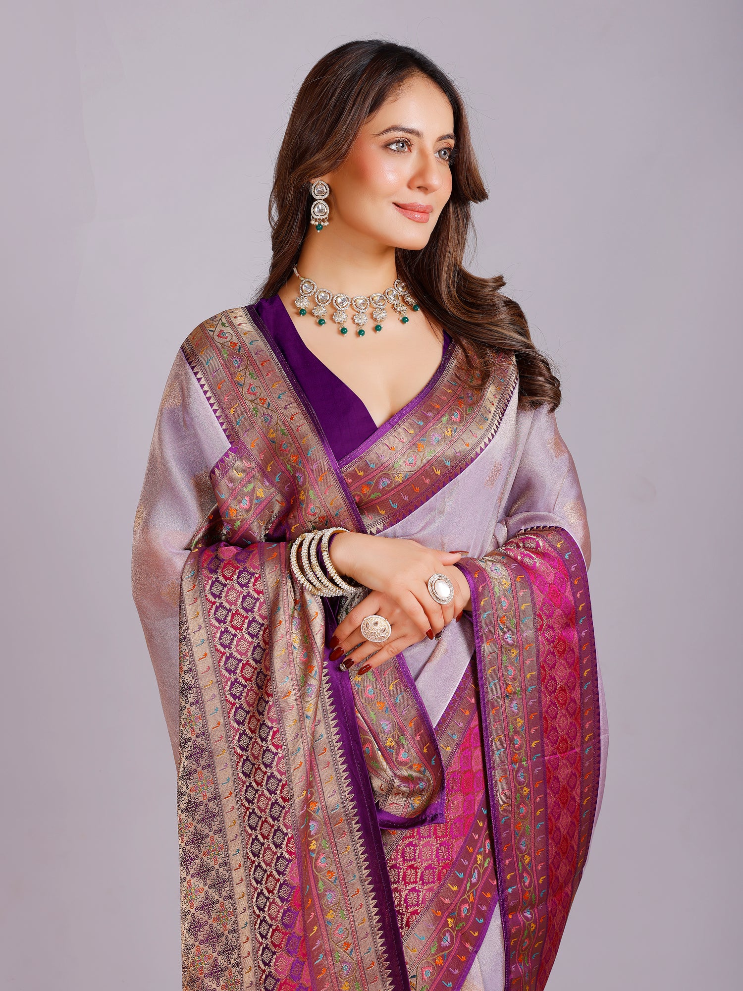 Vibha Tissue Saree