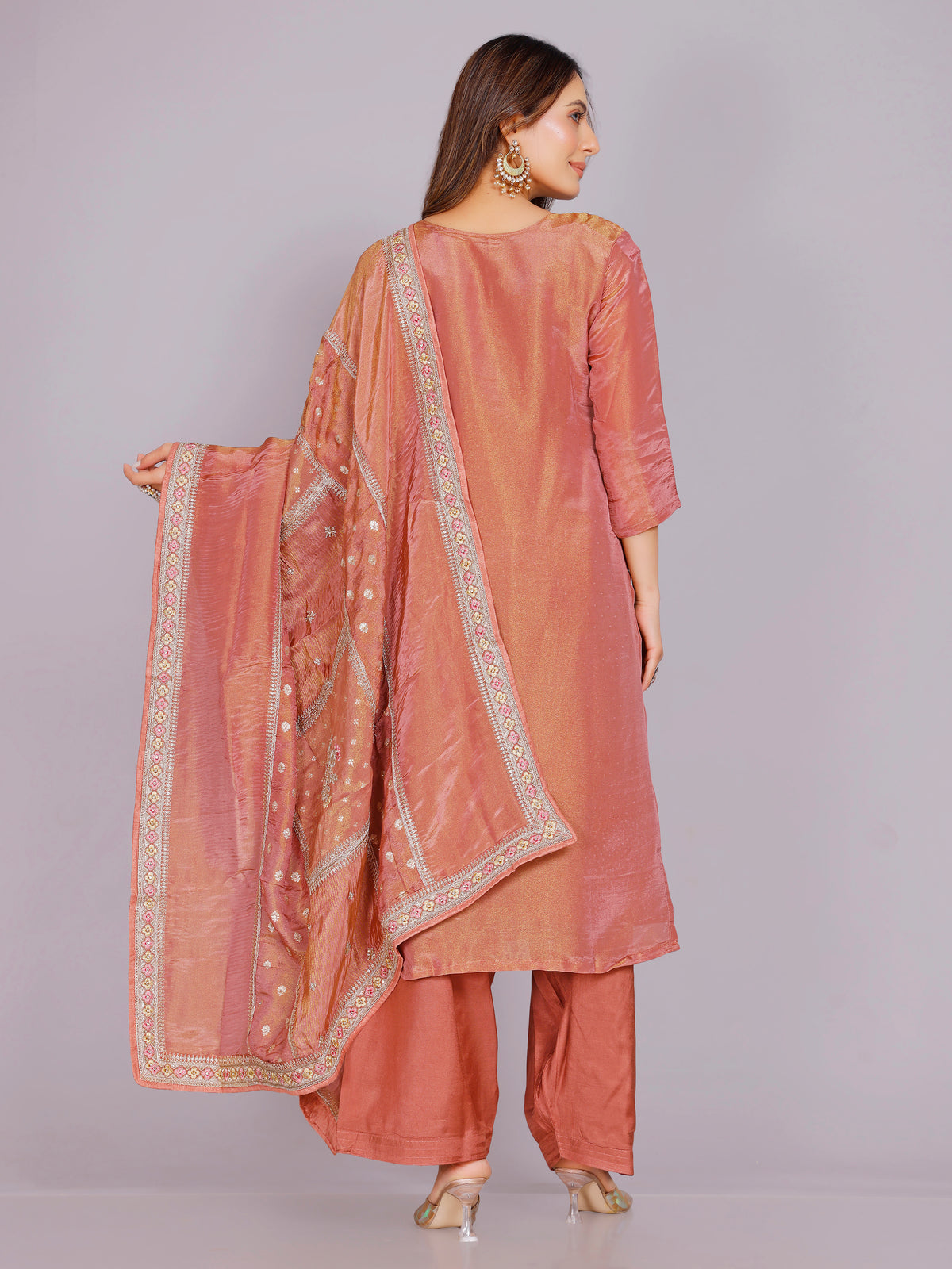 Dharvi Silk Kamiz &amp; Pant