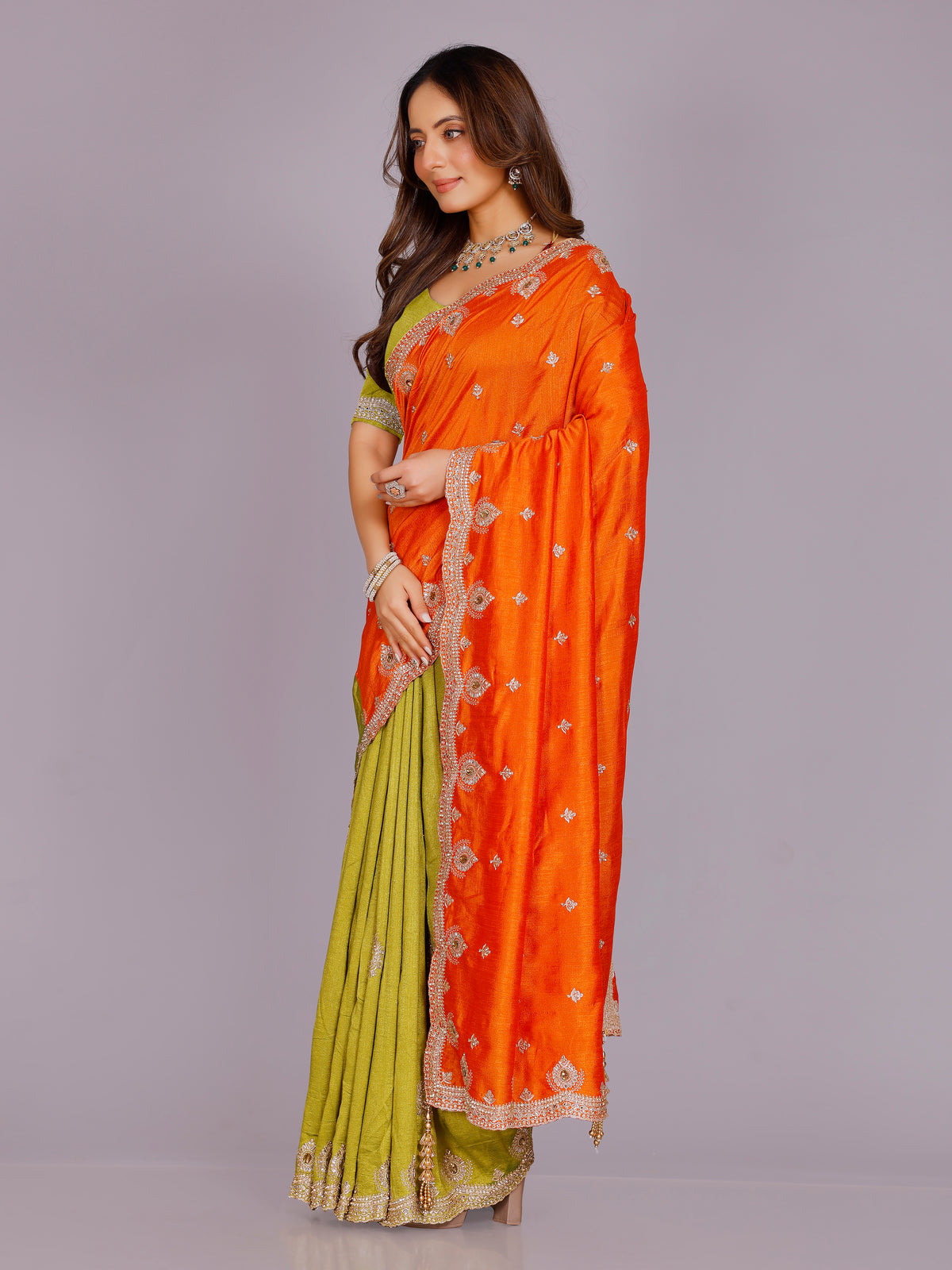 Saloni Silk Saree