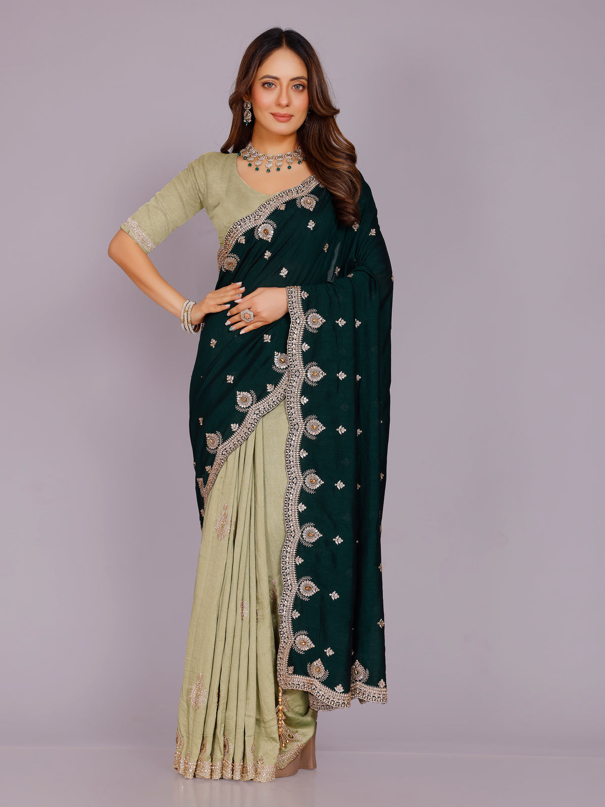Saloni Silk Saree