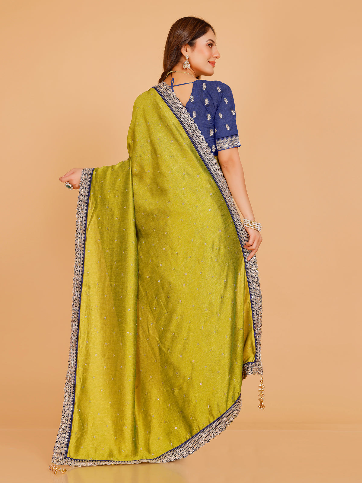 Kashmira Vichitra Silk Saree