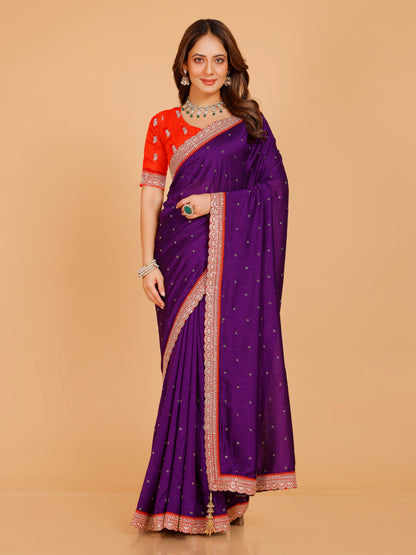 Kashmira Vichitra Silk Saree