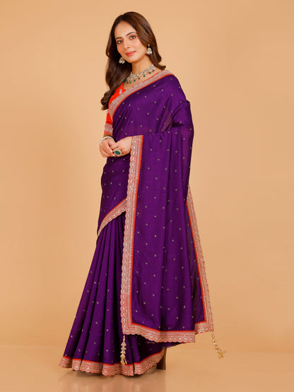 Kashmira Vichitra Silk Saree