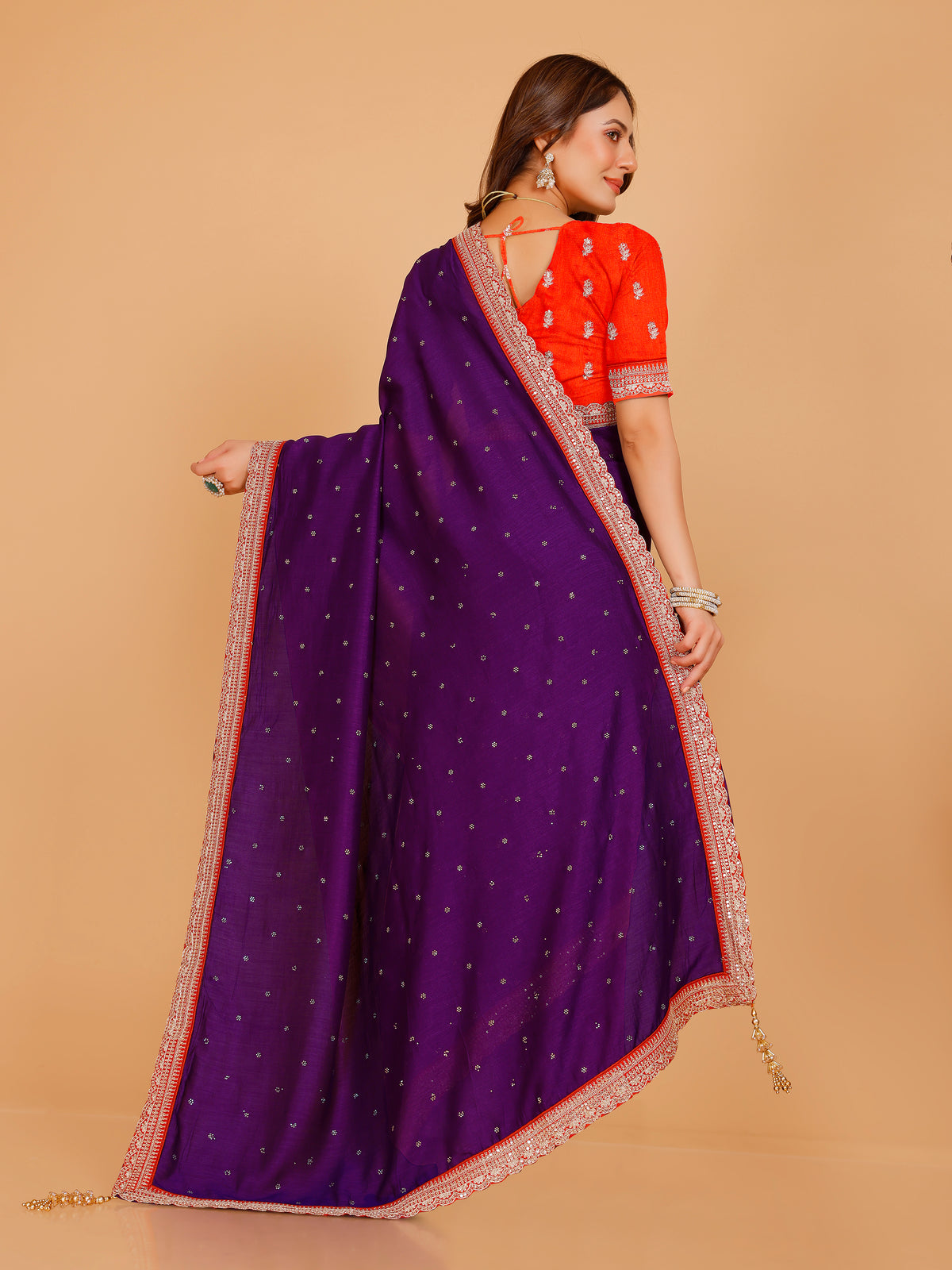 Kashmira Vichitra Silk Saree
