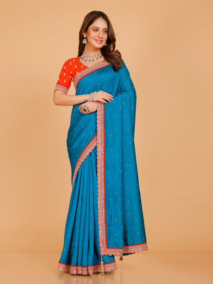 Kashmira Vichitra Silk Saree