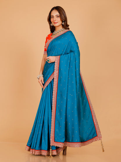 Kashmira Vichitra Silk Saree