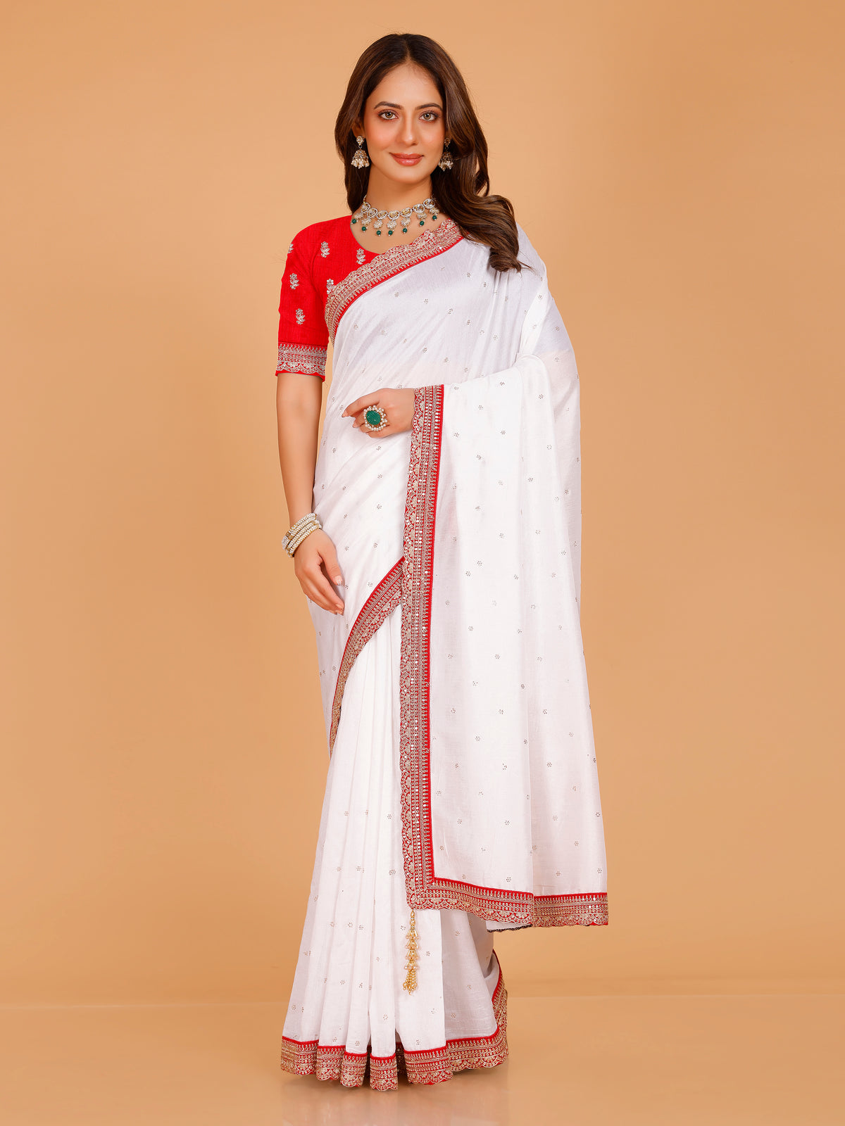 Kashmira Vichitra Silk Saree