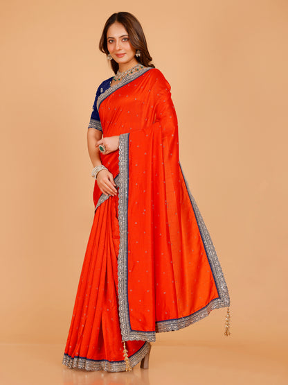 Kashmira Vichitra Silk Saree