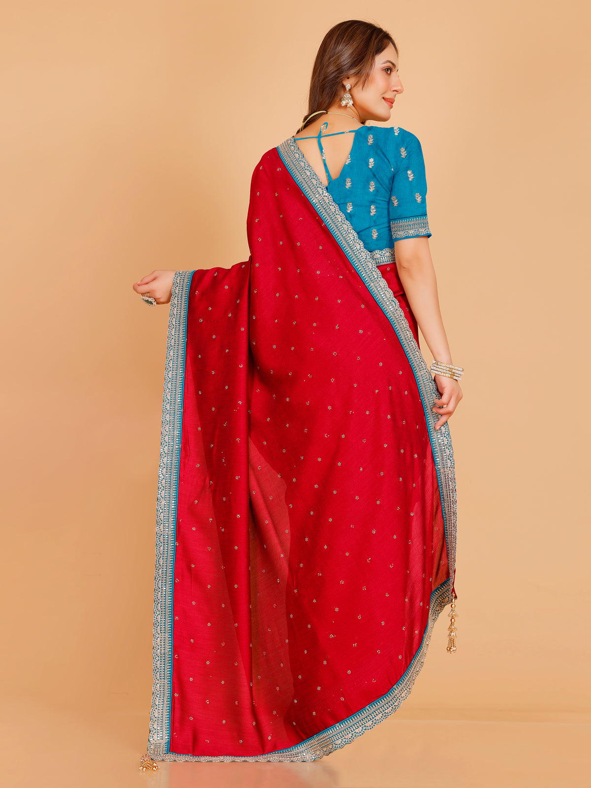 Kashmira Vichitra Silk Saree