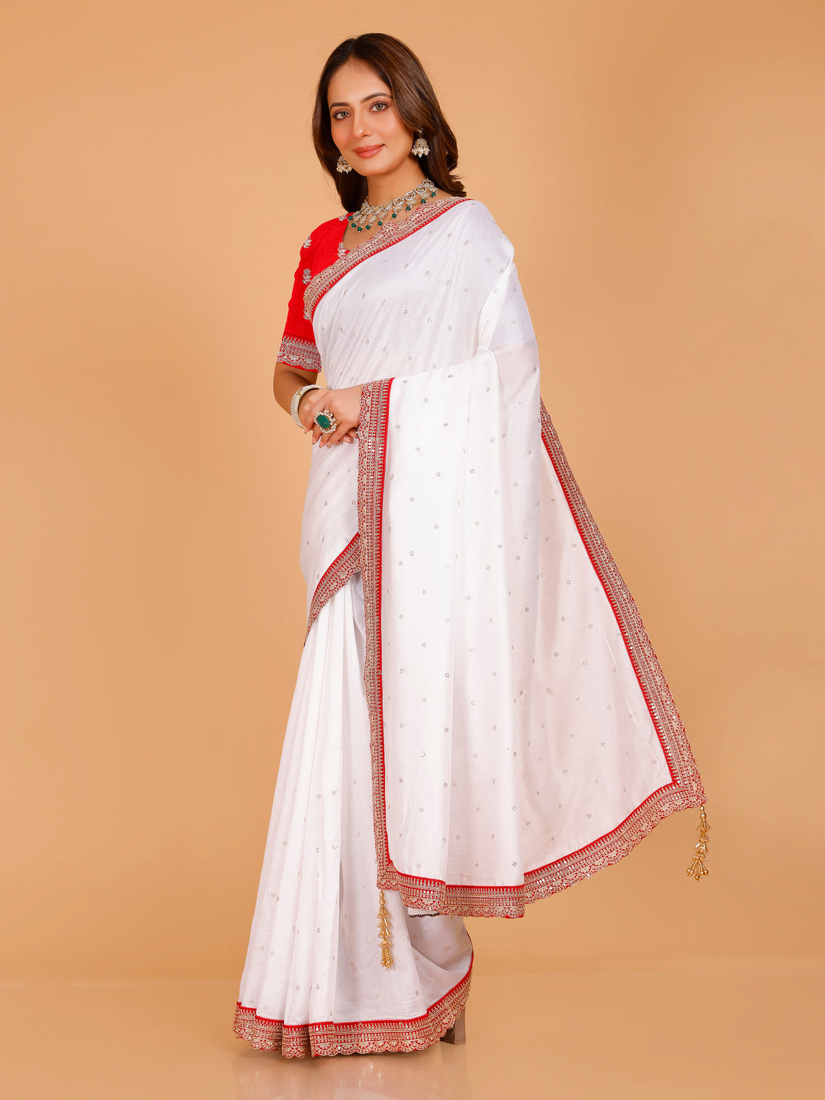 Kashmira Vichitra Silk Saree
