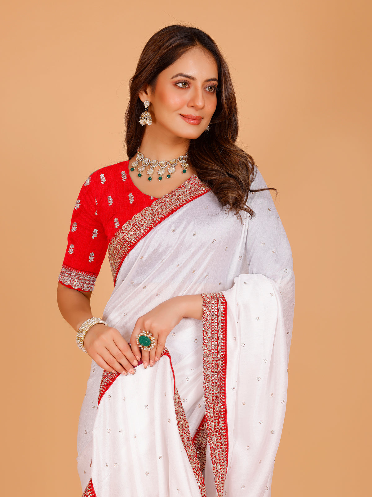 Kashmira Vichitra Silk Saree