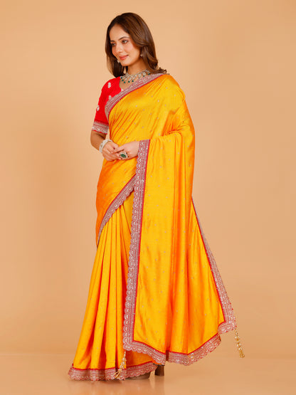 Kashmira Vichitra Silk Saree