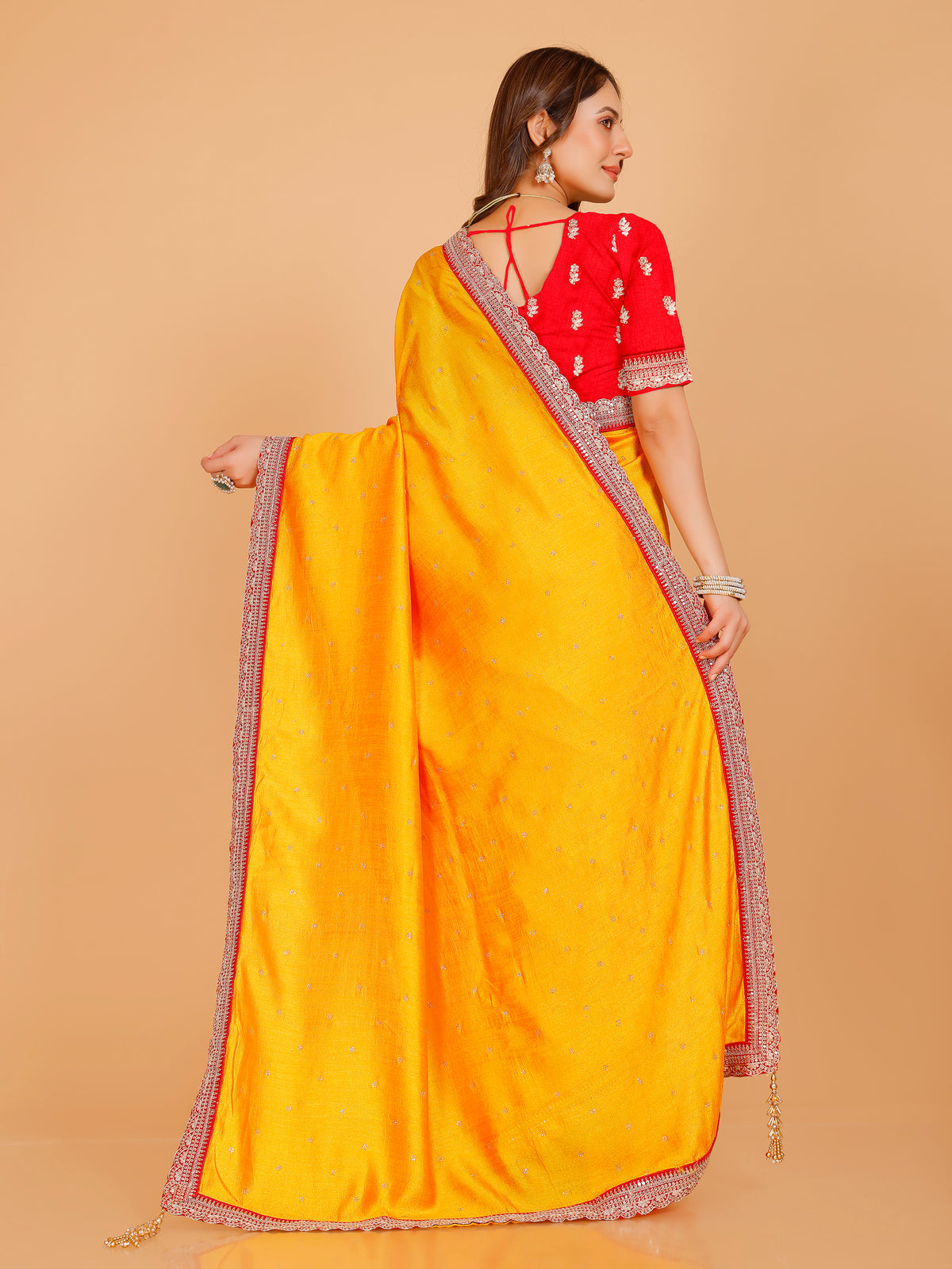 Kashmira Vichitra Silk Saree