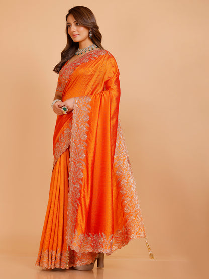 Shania Silk Saree - Roop Darshan