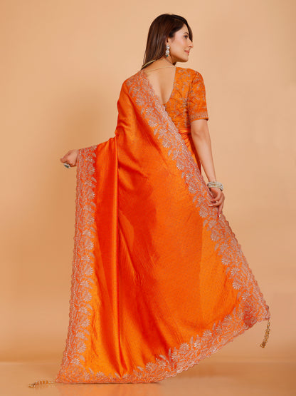 Shania Silk Saree - Roop Darshan