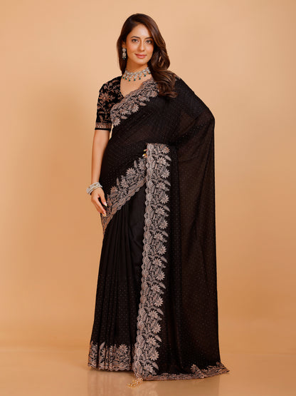 Shania Silk Saree - Roop Darshan