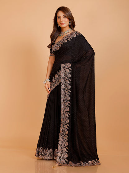 Shania Silk Saree - Roop Darshan