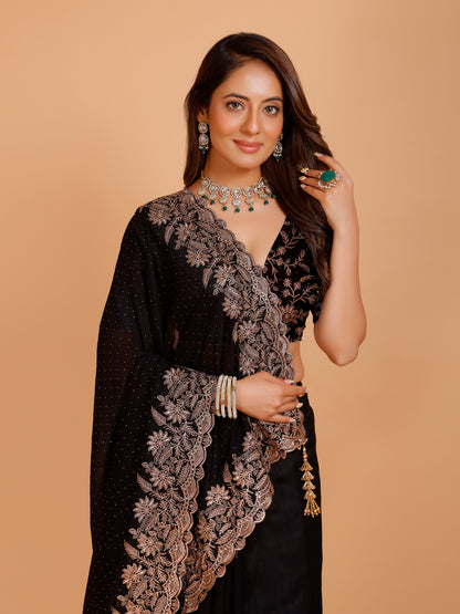 Shania Silk Saree - Roop Darshan