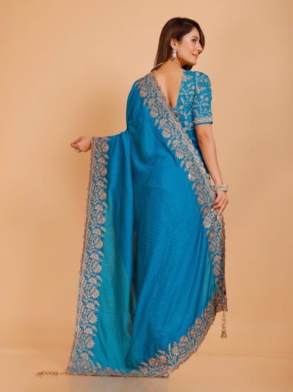 Shania Silk Saree - Roop Darshan
