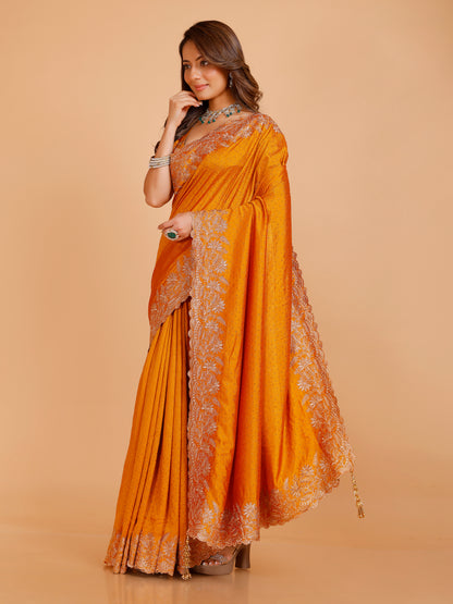 Shania Silk Saree - Roop Darshan