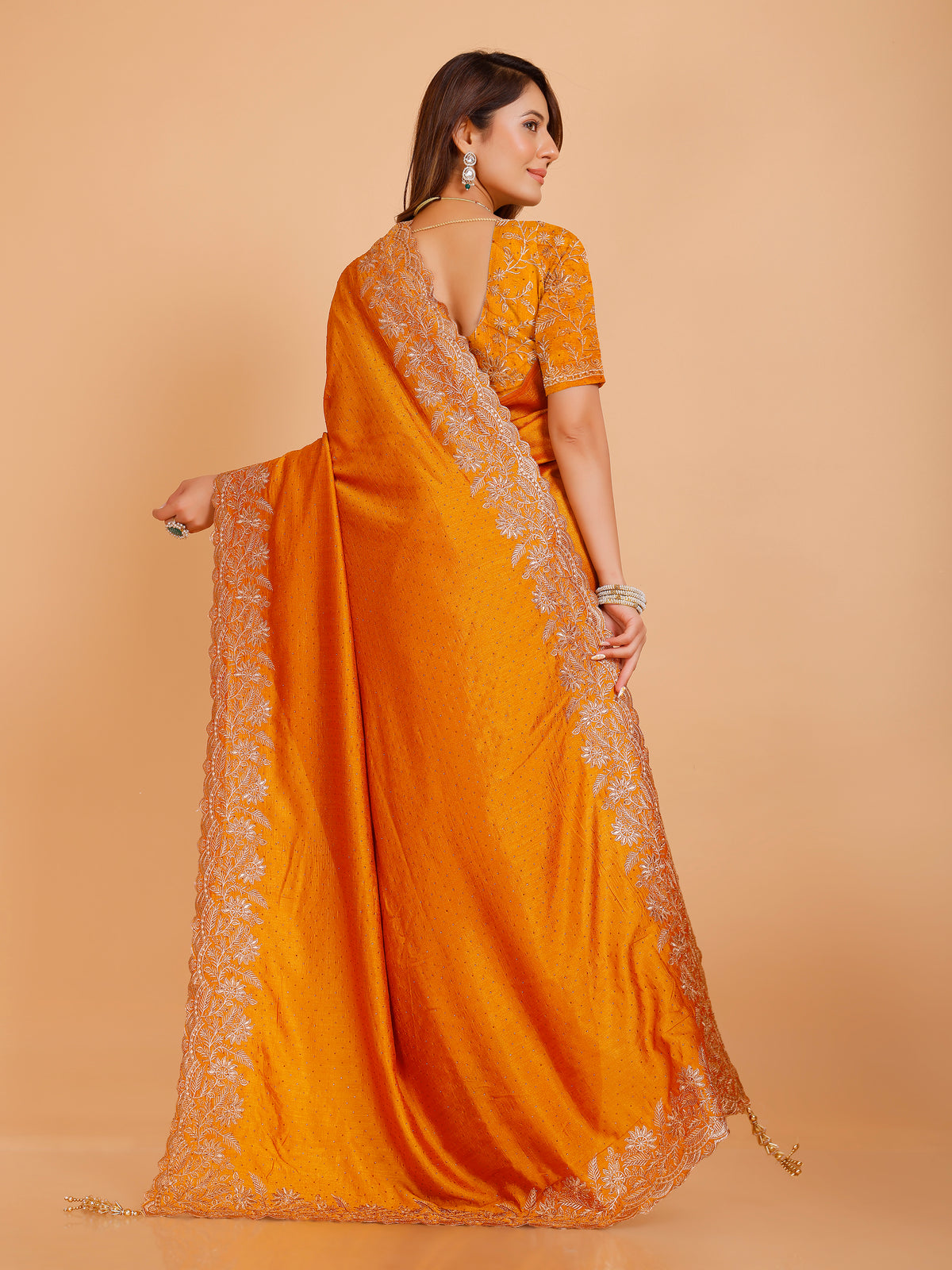 Shania Silk Saree - Roop Darshan