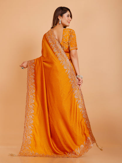 Shania Silk Saree - Roop Darshan