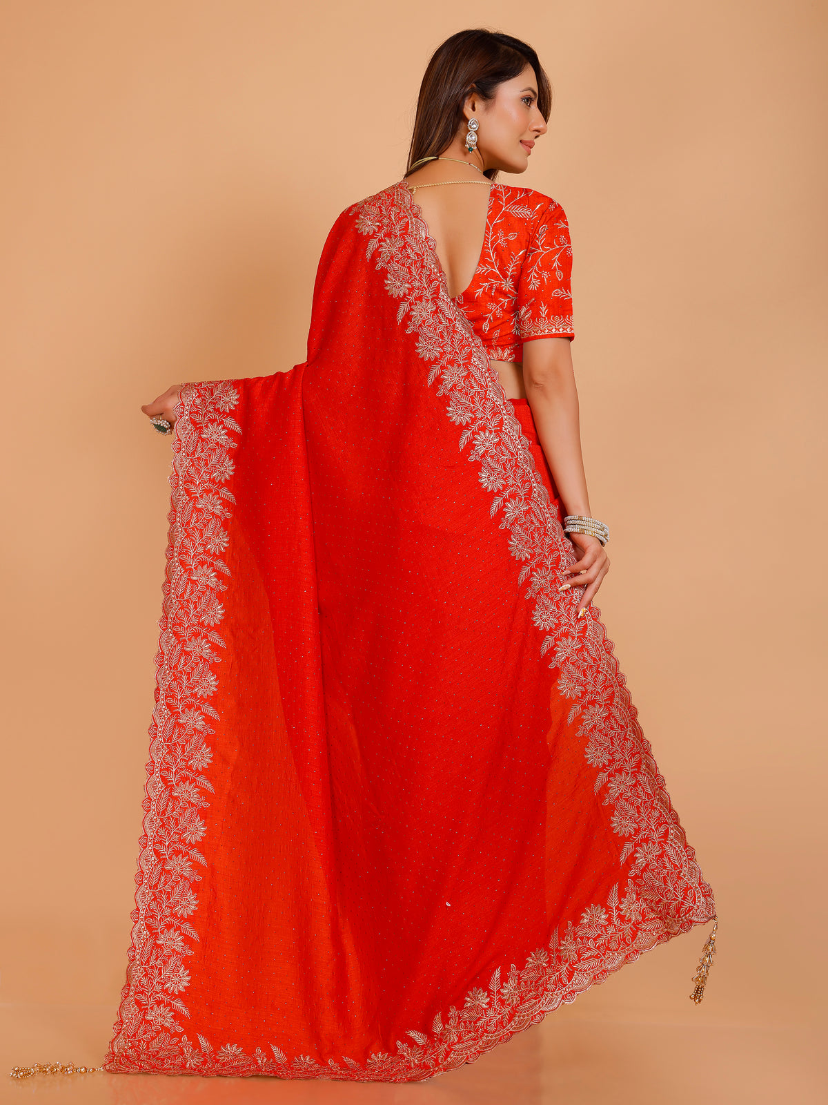 Shania Silk Saree - Roop Darshan