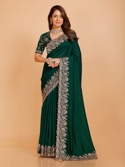 Shania Silk Saree - Roop Darshan