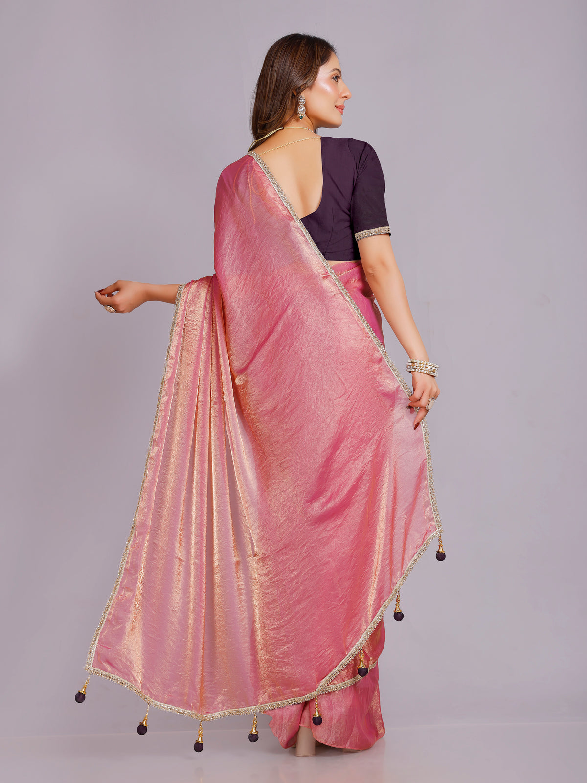 Tanisha Silk Plain Saree