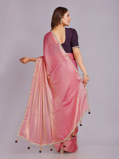 Tanisha Silk Plain Saree