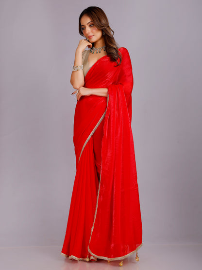 Tanisha Silk Plain Saree