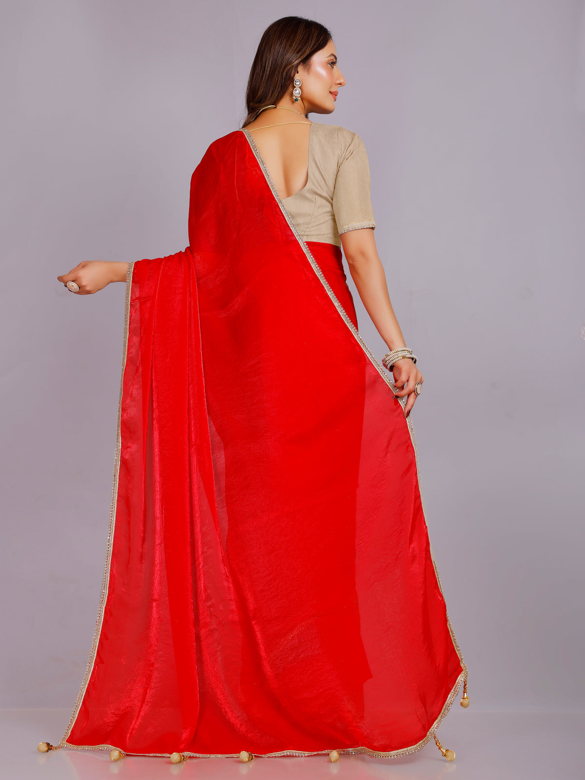 Tanisha Silk Plain Saree