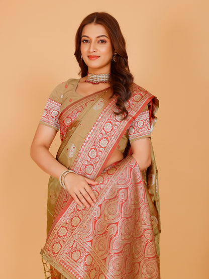 Pavitra Silk Zari Saree