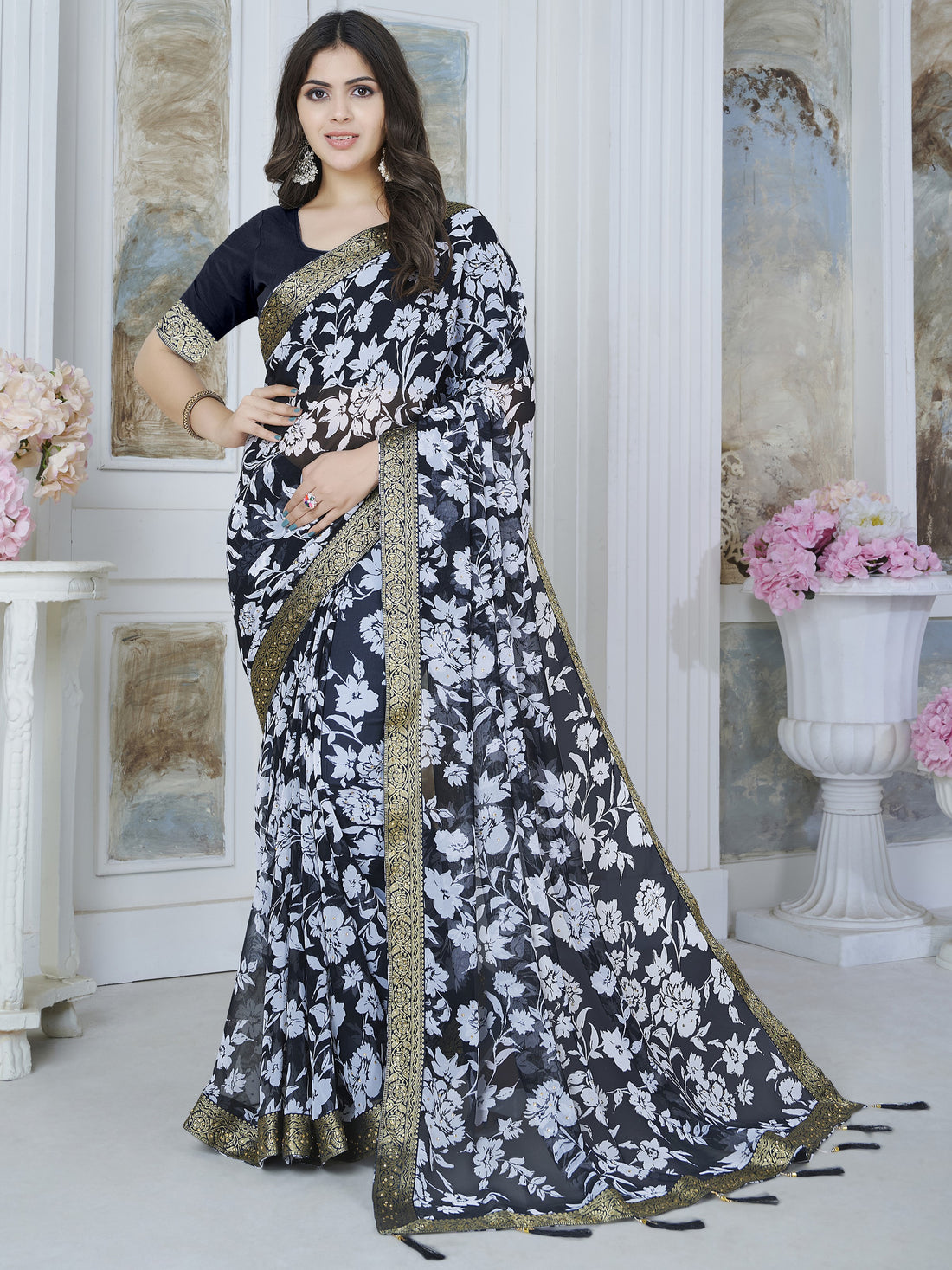 Mahi Saree - Roop Darshan