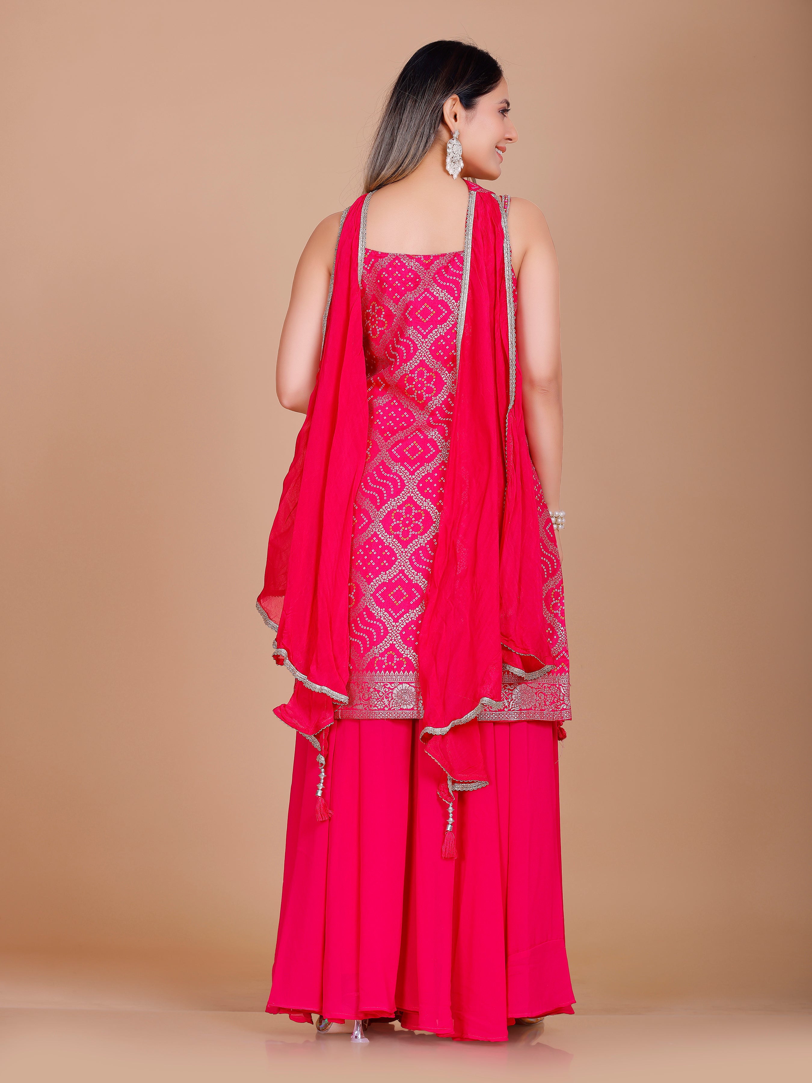 Ishita Palazzo Suit - Roop Darshan