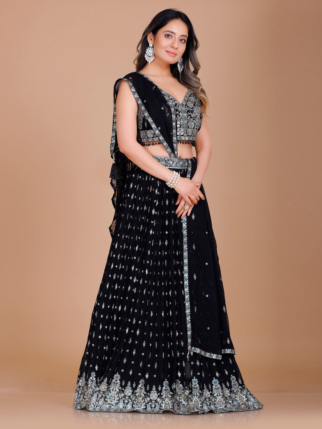 Maher Lahenga Choli - Roop Darshan